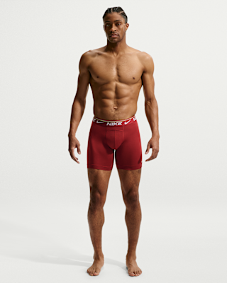 Мужские  Nike Ultra Comfort Dri-FIT Long Boxer Brief (3-Pack)
