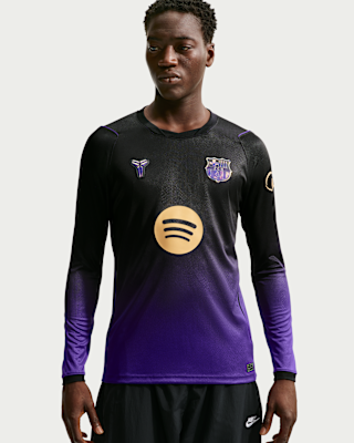 Nike Camisola de futebol Replica Kobe Dri-FIT de manga comprida do equipamento alternativo Stadium FC Barcelona 2026/27 para homem