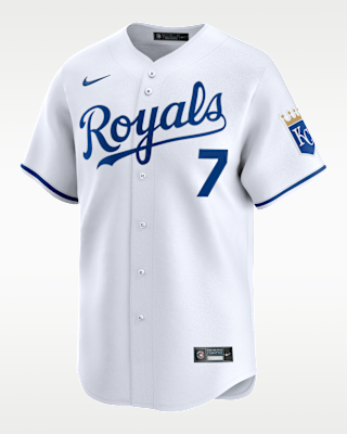 Мужские джерси Bobby Witt Jr. Kansas City Royals Nike Dri-FIT ADV MLB Limited Jersey