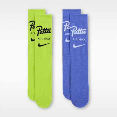 Nike x Patta Everyday Essentials Crew Socks (2 Pairs)