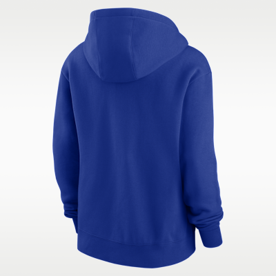 Sudadera con gorro sin cierre Nike de la NFL para mujer Buffalo Bills Club