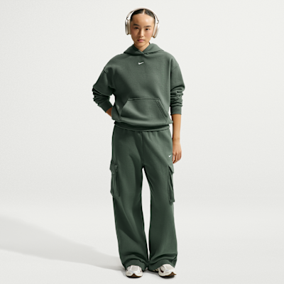 Худи женское Nike Studio Fleece Medium Weight Oversized Pullover Hoodie