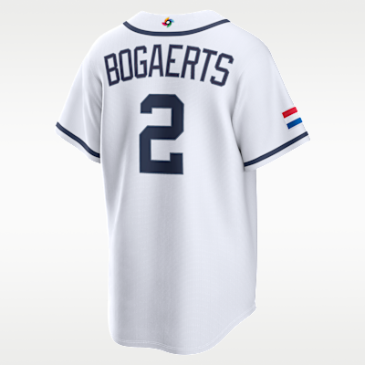 Xander Bogaerts Netherlands National Baseball Team 2026 World Baseball Classic Men's Nike Stadium Jersey