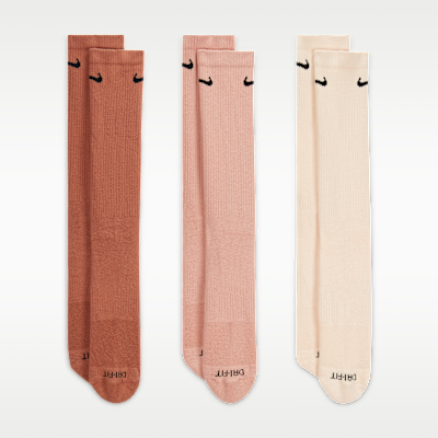 Chaussettes de training mi-mollet Nike Everyday Plus Cushioned (3 paires)