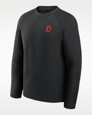 Мужские  Detroit Tigers Tech Fleece Nike MLB Pullover Crew
