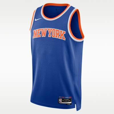 New York Knicks Icon Edition เสื้อแข่งผู้ชาย Nike Dri-FIT NBA Swingman