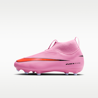 Nike Jr. Mercurial Superfly 10 Academy Yüksek Bilekli Küçük/Genç Çocuk Çoklu Zemin Kramponu
