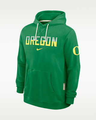 Мужское худи Oregon Sideline Standard Issue Nike Dri-FIT College Pullover Hoodie