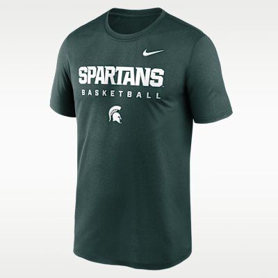 Michigan State Courtside Basketball Legend Men's Nike Dri-FIT College T-Shirt
