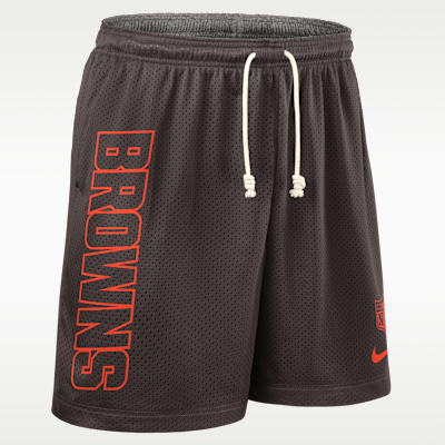 Shorts Nike Dri-FIT de la NFL para hombre Cleveland Browns Sideline Reversible