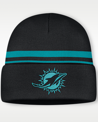 Мужские Miami Dolphins Primetime Utility Nike NFL Cuffed Beanie
