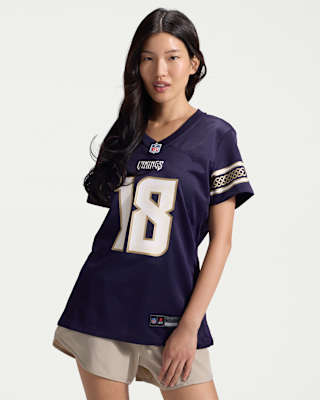 Женские джерси Justin Jefferson Minnesota Vikings Rivalries Collection Nike NFL Game Jersey