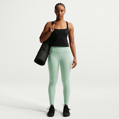Nike Zenvy Women's High-Waisted 7/8 Leggings with No Front Seam