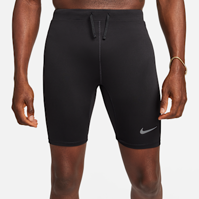 Nike Fast Dri-FIT Slip Astarlı Yarım Boy Erkek Koşu Taytı görsel 2