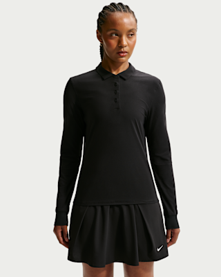 Женские  Nike Victory Dri-FIT Long-Sleeve Polo