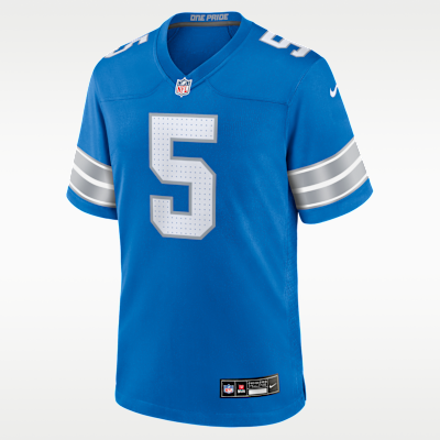 David Montgomery Detroit Lions Men's Nike NFL Game Football Jersey