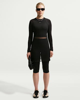 Женские тайтсы Nike Sportswear Tight Sheer Tank Dress