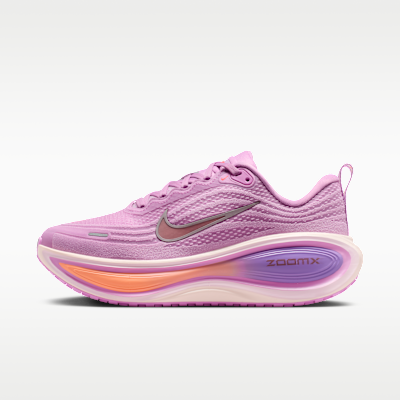 Nike Vomero Plus Women's Road Running Shoes (sz 9 Wide) - Light Magenta/Pink Foam/Bright Violet/Black - Size 5