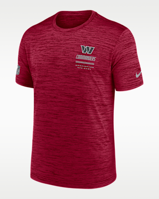 Мужская футболка Washington Commanders Sideline Team Issue Velocity Nike Dri-FIT NFL