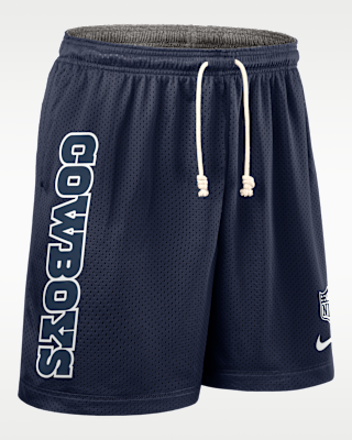 Мужские шорты Dallas Cowboys Sideline Reversible Men’s Nike Dri-FIT NFL Shorts