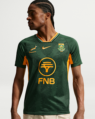 Nike Camisola de râguebi Nike Replica Match Springboks RGR para homem