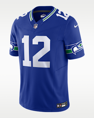 Мужские джерси 12th Fan Seattle Seahawks Nike Dri-FIT NFL Limited Football Jersey для футбола