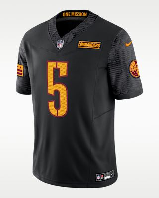 Мужские джерси Jayden Daniels Washington Commanders Nike Dri-FIT NFL Limited Jersey