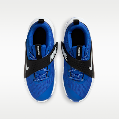 Nike Team Hustle D 12 Tenis de básquetbol para niños grandes