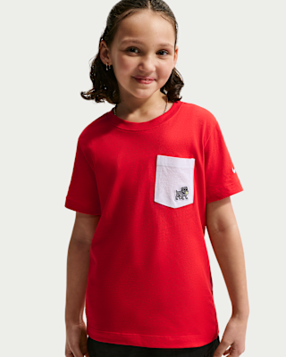 Детская футболка Nike Sportswear Big Kids' Pocket