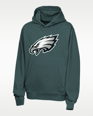 Детское худи Saquon Barkley Philadelphia Eagles Big Kids' Nike NFL Pullover Hoodie