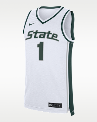 Мужские джерси Michigan State Replica Nike College Basketball Jersey для баскетбола