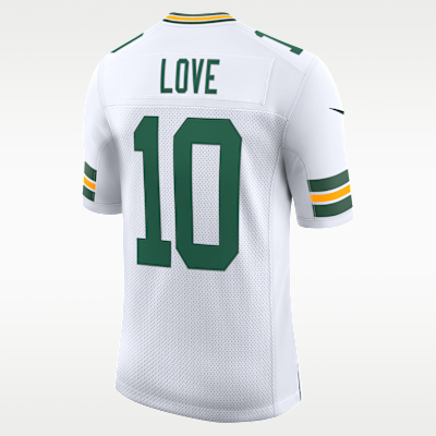 Jersey Nike Dri-FIT de la NFL Limited para hombre Jordan Love Green Bay Packers