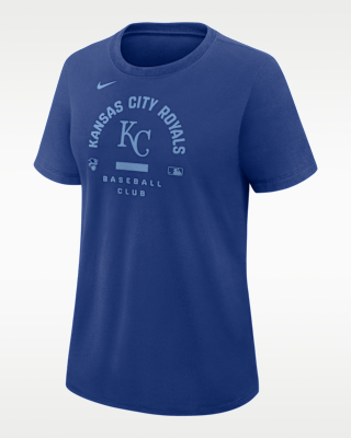 Женская футболка Kansas City Royals Authentic Collection Early Work Nike Dri-FIT MLB