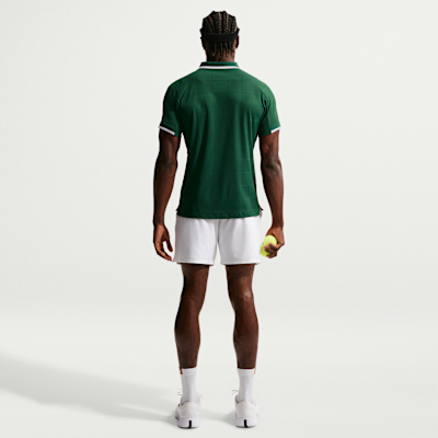 NikeCourt Slam Dri-FIT ADV Erkek Tenis Polo Üstü görsel 5