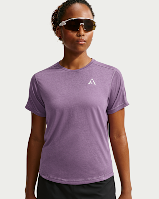 Женские шорты Nike ACG Dri-FIT Short-Sleeve Trail Top для бега