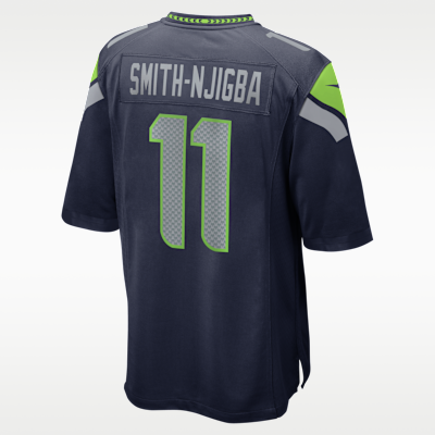 Jersey Nike de la NFL Game para hombre Jaxon Smith-Njigba Seattle Seahawks Super Bowl LX