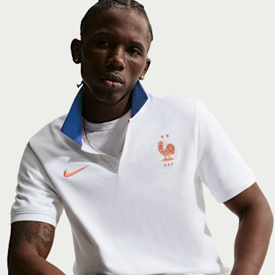 Nike FFF Nike Polo Nike Dri-FIT Erkek Polo Futbol Üstü görsel 3