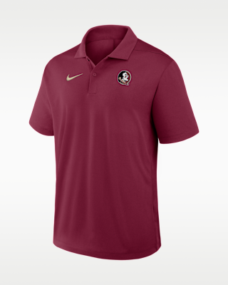 Мужские Florida State Primetime Victory Plus Nike Dri-FIT College Polo