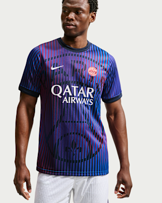 Мужские  Paris Saint-Germain Away Nike Dri-FIT Soccer Pre-Match Top