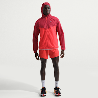 Nike Stride Repel UV Erkek Koşu Ceketi görsel 4