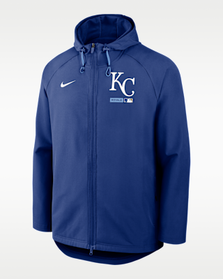 Мужская куртка Kansas City Royals Authentic Collection Nike Therma-FIT MLB Full-Zip Hooded