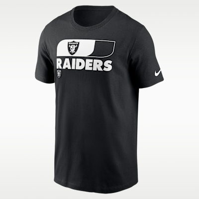 Playera Nike de la NFL para hombre Las Vegas Raiders Air Essential