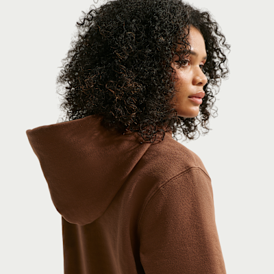 Nike Studio Fleece Orta Kalınlıkta Kapüşonlu Kadın Sweatshirt'ü görsel 2