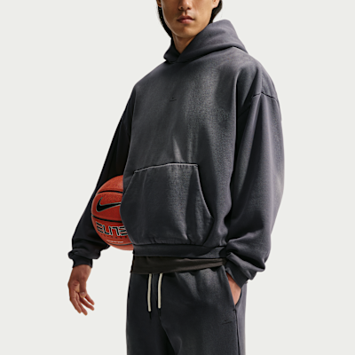 Nike Standard Issue Yumuşak Kalın Oversize Erkek Basketbol Eşofman Altı görsel 4