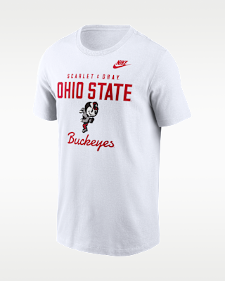 Мужская футболка Ohio State Legacy Stacked Est Nike College