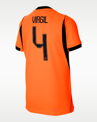 Женские джерси Virgil van Dijk Netherlands National Team 2026 Match Home Big Kids' Nike Dri-FIT ADV Soccer Jersey