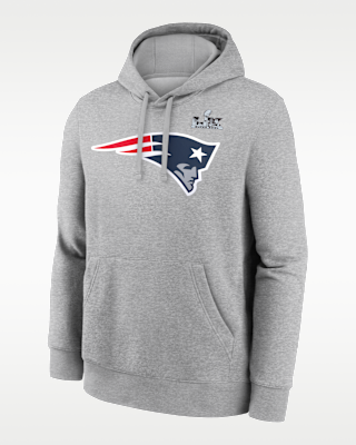 Мужское худи Drake Maye New England Patriots Super Bowl LX Nike NFL Pullover Hoodie