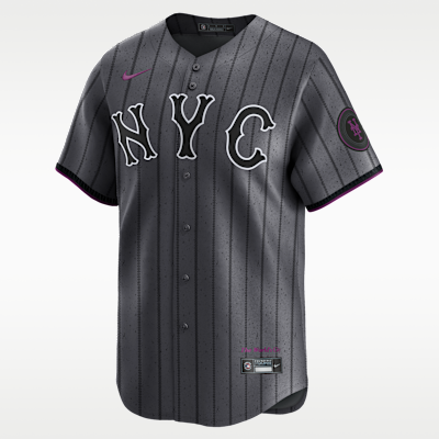 Francisco Lindor New York Mets City Connect Men's Nike Dri-FIT ADV MLB Limited Jersey