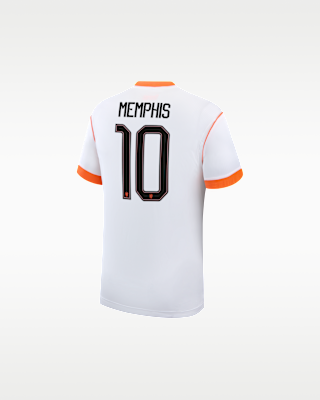Мужские джерси Memphis Depay Netherlands National Team 2026 Stadium Away Nike Dri-FIT Soccer Jersey