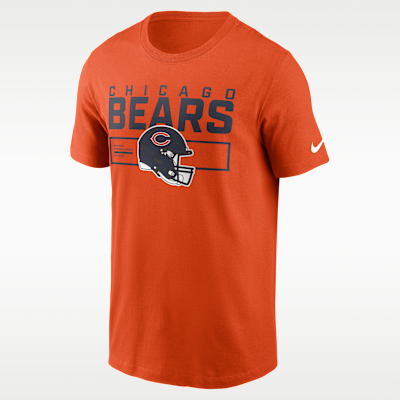 Playera Nike de la NFL para hombre Chicago Bears Helmet Essential